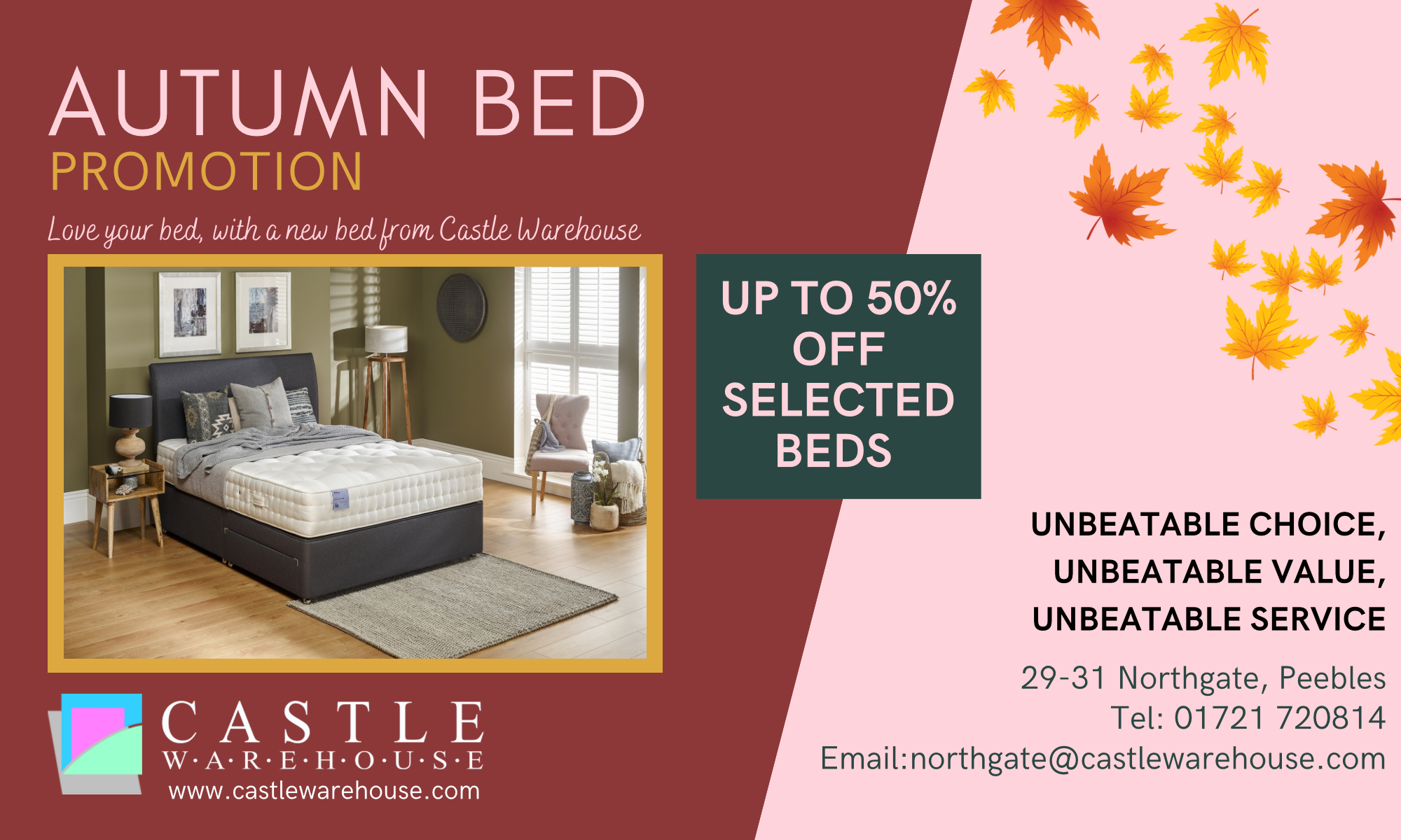 Autumn Bed offers